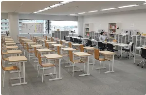 坪田塾武蔵小杉校の教室風景