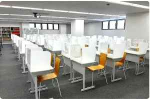 坪田塾戸越校の教室風景